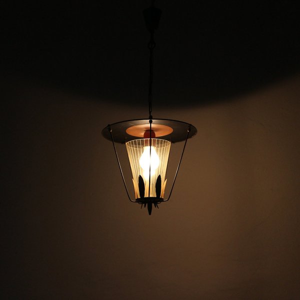 Lampion Pendant Lamp, 1950s