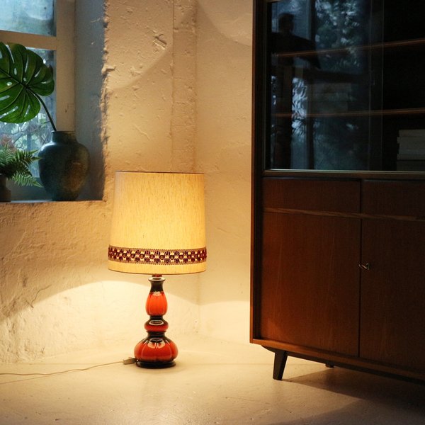 Pottery Table Lamp, 1970s