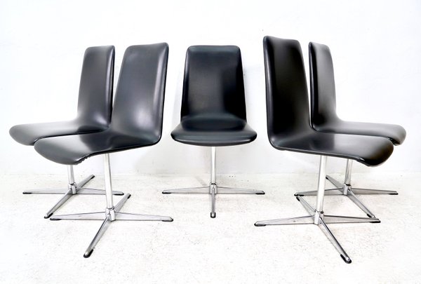 Five Dining Chairs, 1970s