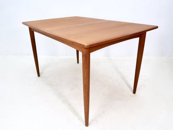 Vintage Dining Tables The Hunter, Extendable Teak Dining Table