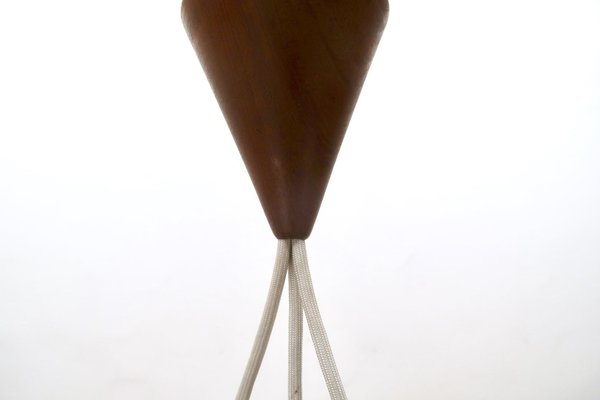 Teak Pendant Lamp, 1960s