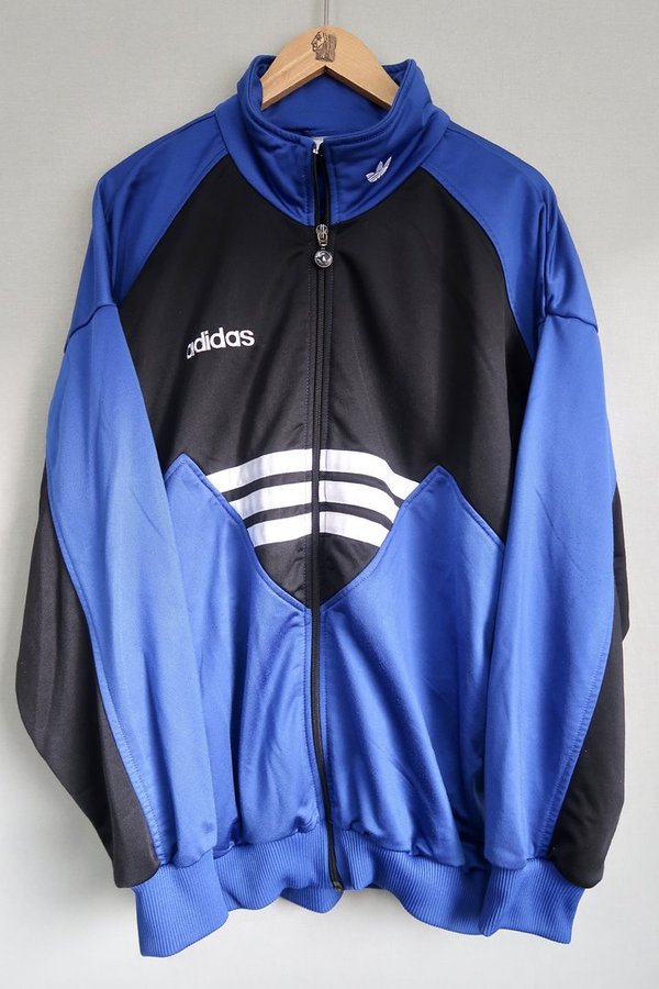 Vintage 90s Adidas Track Jacket - Hunter - Karlsruhe Vintage
